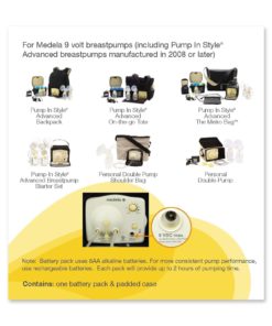 Medela Battery Pack For 9 Volt Pump In Style Advanced Breast Pump 4 57 0d1f2191 9df3 46bf 99e5 3d2458483fe9