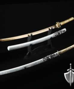 Alternative view of Auway 40" Fully Handmade High Carbon Steel Full Tang Blade Japanese Katana Sa..
