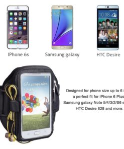 Alternative view of Diateklity Sweatproof Sport Armband For Big Phones Iphone 6 6S Plus Samsung G..