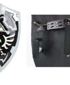 Alternative view of Dark Link Hylian Zelda Shield Full Size With Grip And Handle