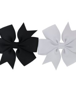 Qinghan 40Pcs Grosgrain Ribbon Pinwheel Boutique Hair Bows Alligator Clips 13 57 1063cbf2 52c9 4a5c a351 60d25ab78d60