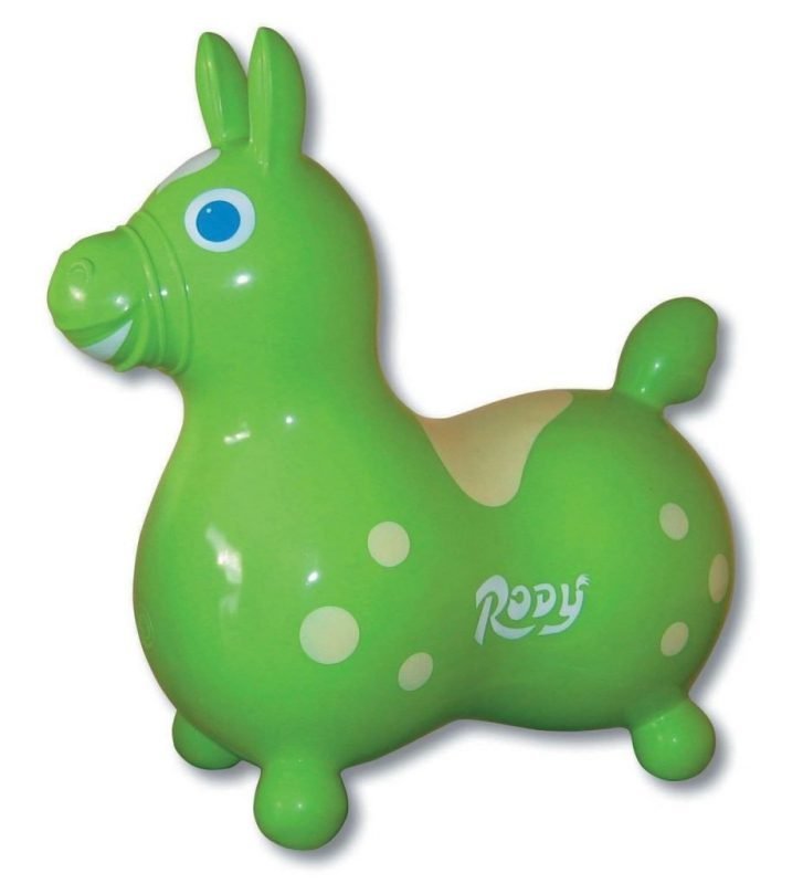 Rody The Horse Child's Bounce And Ride Lime Green