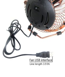 Xialee Usb Desk Fan(Powerful Airflow) - Electrocoppering Metal Archaistic Fan.. 8 57 10ed4f21 2459 46e5 a3be 5da35f7c4d02