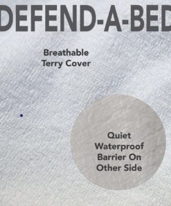 Classic Brands Defend-A-Bed Premium Hypoallergenic Waterproof Mattress Pad Vi.. 10 57 11184f83 a9f2 460c 9703 c2be844d4abd