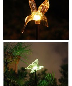 Esky Solar Powered Hummingbird Butterfly & Dragonfly Garden Stake Light With .. 11 57 11d46d82 9e06 4d57 98d9 4aa69f7250bd