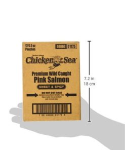 Chicken Of The Sea Pink Salmon Sweet And Spicy 2.5 Ounce (Pack Of 12) 7 57 11da3784 b847 4626 bd9c bb85836918d1