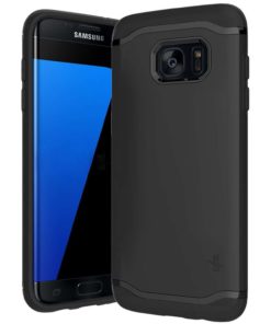 Alternative view of S7 Edge Case Lk [Armor Shield] Shock Absorbent Dual Layer Hard Pc Cover + Tpu..
