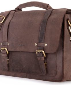 Leabags Omaha Genuine Buffalo Leather Briefcase In Vintage Style Nutmeg 11 57 12c3187d 357e 4693 83a4 d2758c99bbe5
