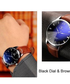 Cokoo Simplicity Style Black Dial Brown Band Men's Fashion Roman Numeral Wris.. 5 57 13771de9 f207 4b14 b63b 0ca237261342