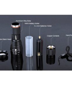 Alternative view of Aukvi Ak80 Brightest Tactical Flashlight