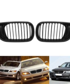 Alternative view of Astra Depot Matte Black Euro Front Upper Kidney Grille For 2002 2003 2004 200..