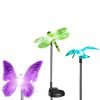 Esky Solar Powered Hummingbird Butterfly & Dragonfly Garden Stake Light With .. 17 57 1443a86c c127 42b2 bdaf f112f7127ad0