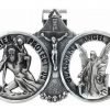 Cathedral Art Kvc104 Auto Visor Clip St. Christopher/Guardian Angel 2-3/8-Inch