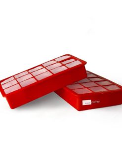 Alternative view of Domestic Corner - Silicone Ice Cube Maker And Tray - Creates 15 Ice Cubes - S..