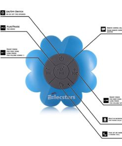 Shower Speaker Elecstars Water Resistant Bluetooth Waterproof Speaker With Wi.. 7 57 149316a1 1f4d 4676 8e1d 9e7c9697cf06