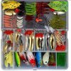 Bluenet 129Pcs Fishing Lure Set Including Frog Lures Spoon Lures Soft Plastic.. 8 57 14c622a5 d1bb 4685 95c6 6021d67a7dae