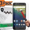 [3-Pack] Nexus 6P Screen Protector Pthink [Tempered Glass] [9H Hardness] [Ant..