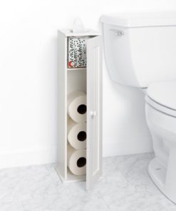Zenna Home 9153Ww Cottage Collection Bathroom Tissue Stand White 3 57 1543cfc6 ff9e 4a99 9995 3e5b1d3c64a2