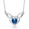 Neemoda "Angel Wings" Austrian Crystal Heart Pendant Necklace Eco-Friendly Va.. 2 57 1599e4a1 cef5 49d5 8463 148f397820ff