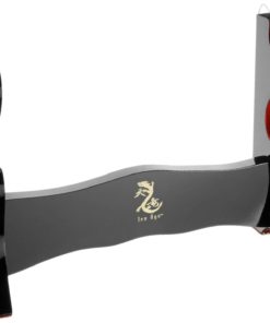 Ten Ryu Ma-2Sd Two-Tier Sword Stand Black Lacquer Finish