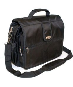 Built-In Alarm Laptop Messenger Bag - Heavy-Duty Computer Carrying Bag With S..
