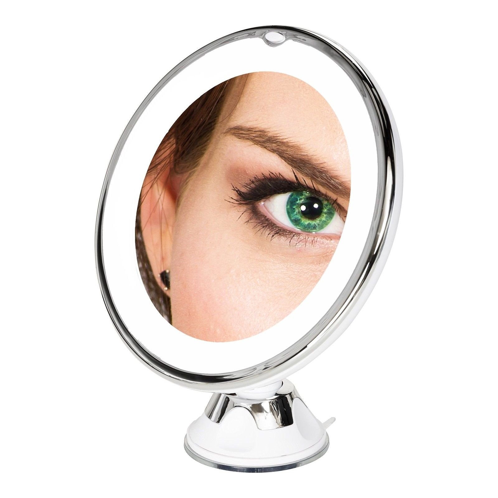 Best 10X Magnifying Makeup Mirror With Led Light 360 Degree Swivel