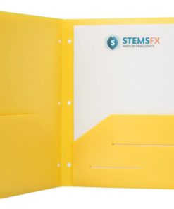 Heavy Duty Plastic 2 Pocket Folder Hole Punched - Assorted Colors Pack Of 6 16 57 16fed16c 328b 4b9c 84f5 117c2ad717f7