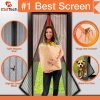 Magnetic Screen Door Full Frame Velcro. Fits Door Openings Up To 34"X82" Max 9 57 173985f0 c6c3 406c a9ef 6eea1b3a8c49