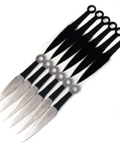 Alternative view of New 12 Pc Tactical Combat Metal Throwing Knife Set Naruto Kunai The Expendables