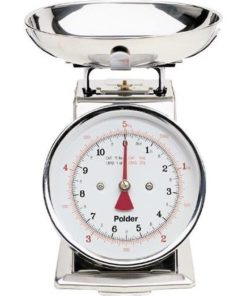 Polder 11-Pound Stainless-Steel Kitchen Scale