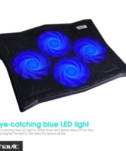 Havit Hv-F2063A Cooling Pad For 14-17 Inch Laptops With Four 110Mm Fans At 11.. 12 57 17b959ab 26d2 4385 928f e3688d2567a4