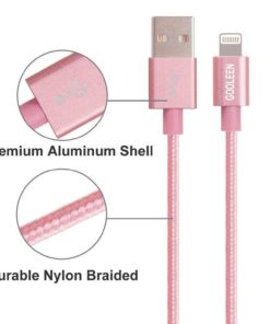 Alternative view of Iphone Charger Gooleen 3Pack 3Ft Nylon Braided 8Pin Lightning Cable Usb Charg..