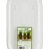 Plastec Plipak612 Oval Plantpak Saucer Clear 12-Inch 5 57 18e483c9 5f72 4516 8a39 4b64379bed04