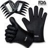 Dante Bear Claw Meat Claws Shredder Handlers Forks + Silicone Gloves(1 Bear C.. 4 57 190ca61f 1902 48e8 88f2 dc42f9988ce3