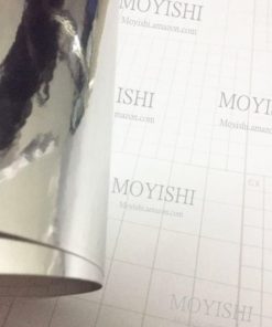 Alternative view of 24''X60''Chrome Mirror Silver Vinyl Wrap Sticker Decal Film Sheet Self-Adhesive