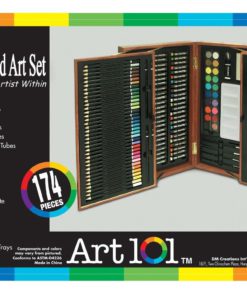 Alternative view of Art 101 174-Piece Wood Art Set