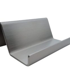 Business Card Holder Desk Display With Brushed Stainless Steel Finish By Pens..
