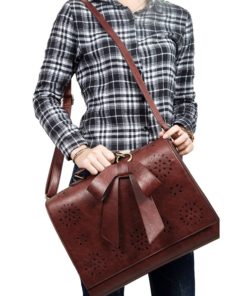 Ecosusi Ladies Faux Leather Briefcase Shoulder Laptop Messenger Bags Satchel .. 13 57 1a7753be e62f 4fb0 b5cc ed4c500e7f67