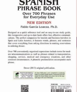 Alternative view of Easy Spanish Phrase Book New Edition: Over 700 Phrases For Everyday Use (Dove..