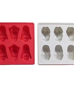 Alternative view of Set Of 8 Star Wars Silicone Ice Trays / Chocolate Molds: Stormtrooper Darth V..
