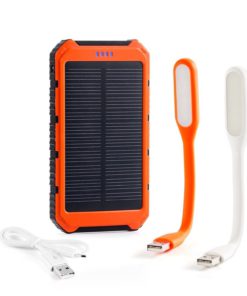 Alternative view of Solar Charger Portable Solar Power Bank 10000Mah Dual Usb Battery Charger Ext..