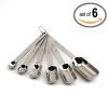 Narrow Stainless Steel Measuring Spoons For Thin Narrow Mouth Spice Jars (Set.. 12 57 1b9f9084 8e58 4517 9af7 17f4c83f16dd