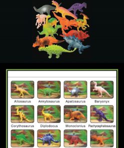 Prextex Realistic Looking 7" Dinosaurs Pack Of 12 Large Plastic Assorted Dino.. 8 57 1c994e9f 9029 4fa8 a98a 343e801fd810