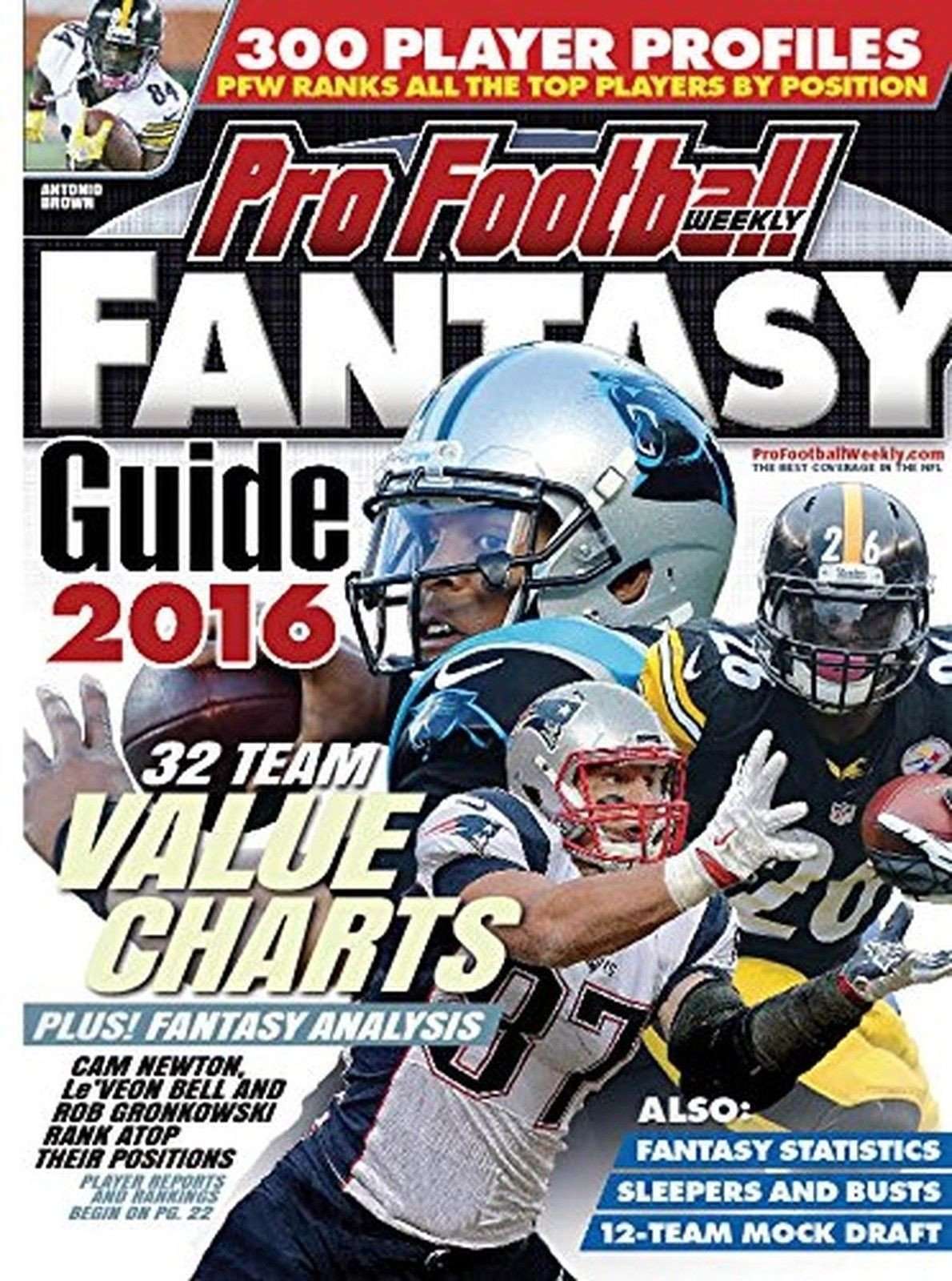 Pro Football Weekly 2016 Fantasy Football Guide Swiftsly