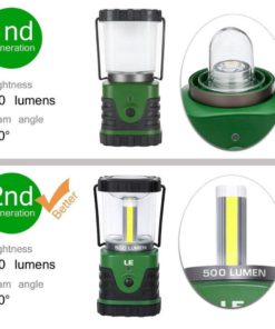 Le 500Lm Outdoor Led Lantern 3 Modes Portable Battery Powered Ipx4 Shockproof.. 10 57 1e01b148 6939 4fe8 8ab7 124f54702951
