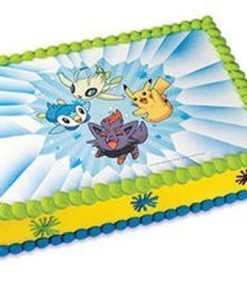 Alternative view of Pokemon Edible Image Cake Topper