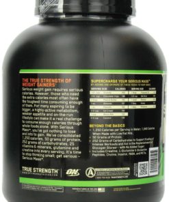 Alternative view of Optimum Nutrition Serious Mass Chocolate 6 Pound