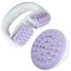 Anti Cellulite Massager Mitt Brush + Roller Set. Home Celulitis Reducing & Re..