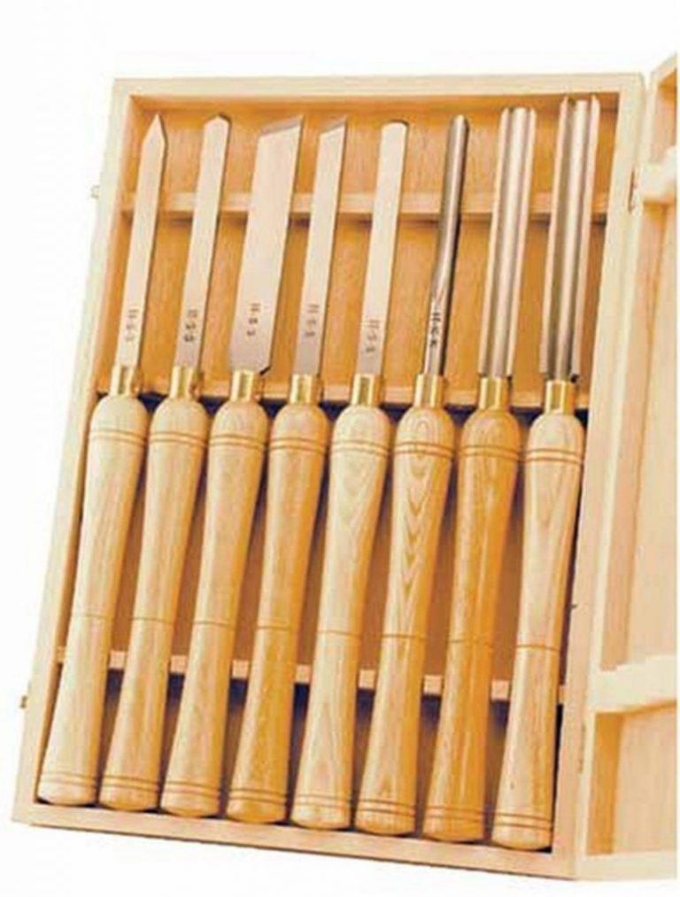 Psi Woodworking Lchss8 Hss Wood Lathe Chisel Set 8Piece Swiftsly