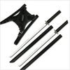 New Deadpool Ninja Sword Set With Shoulder Strap Carry Case Overall Twin Katana